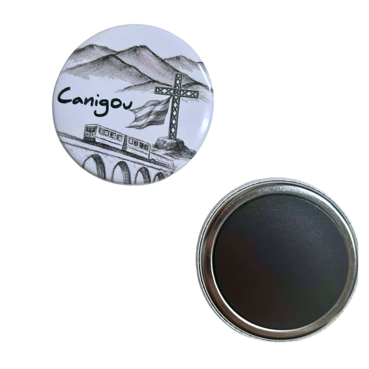 Magnet rond catalan