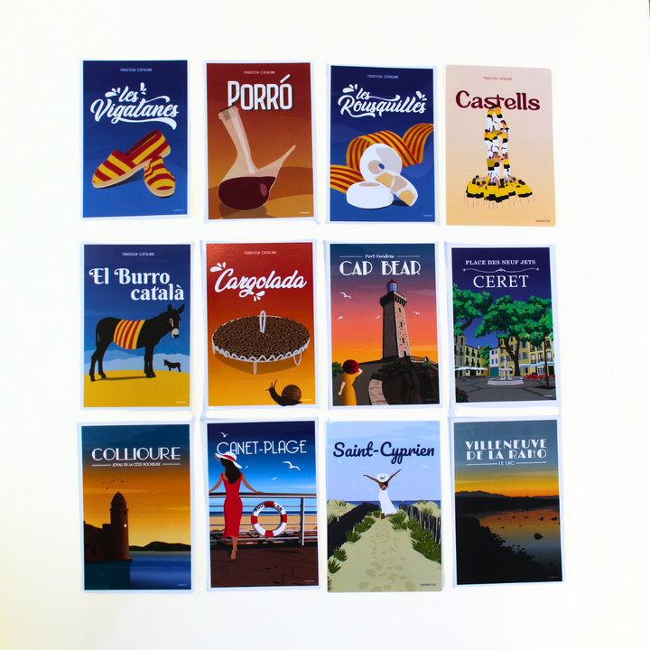 Carte postale catalane