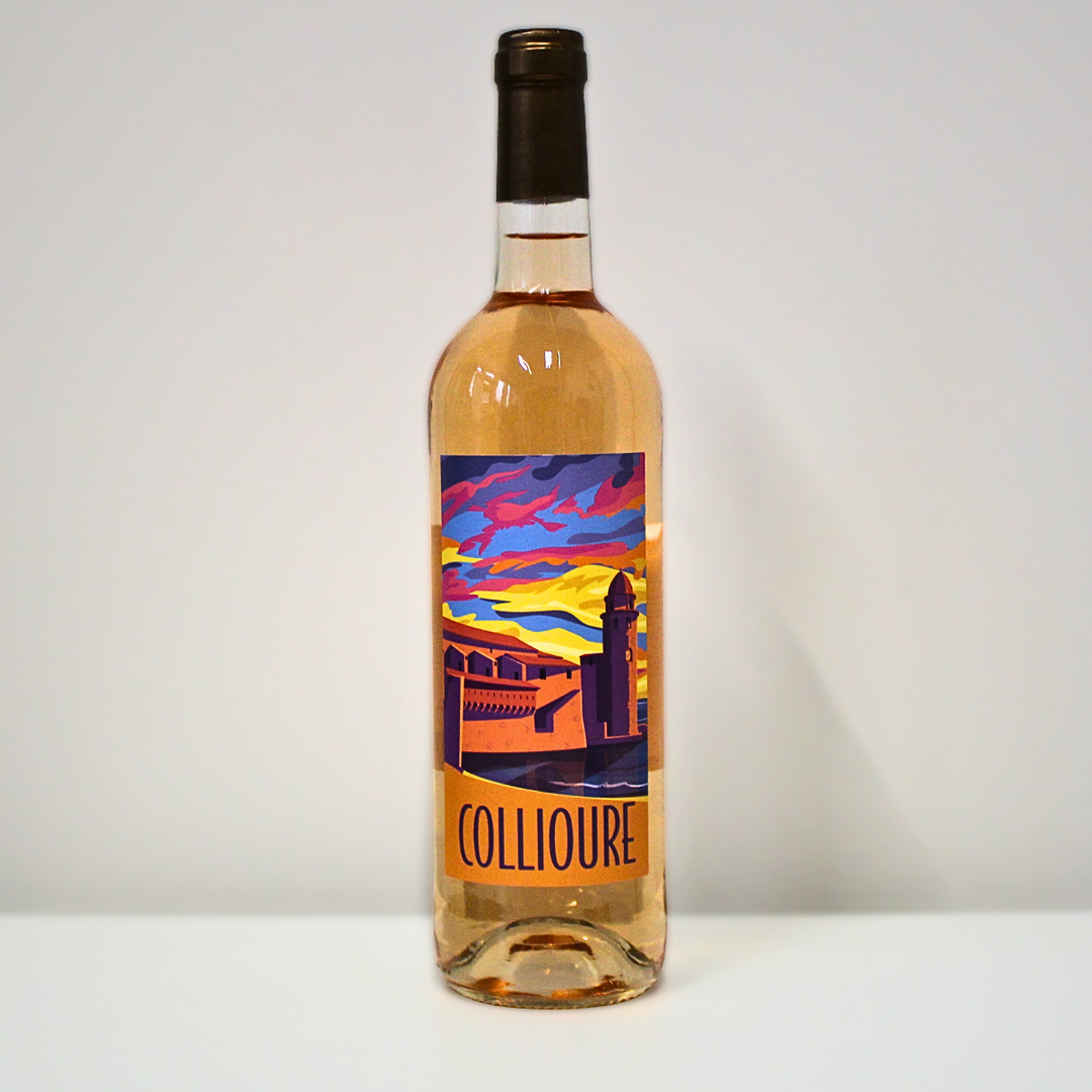 Vin rosé "Collioure"