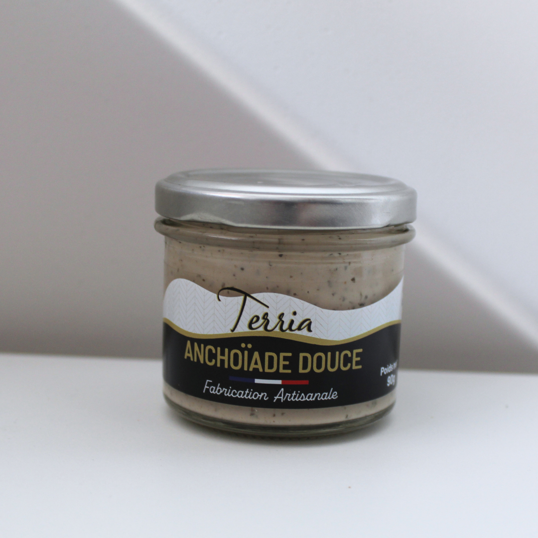 Pot de tartinable anchoïade douce artisanale TERRIA 90g