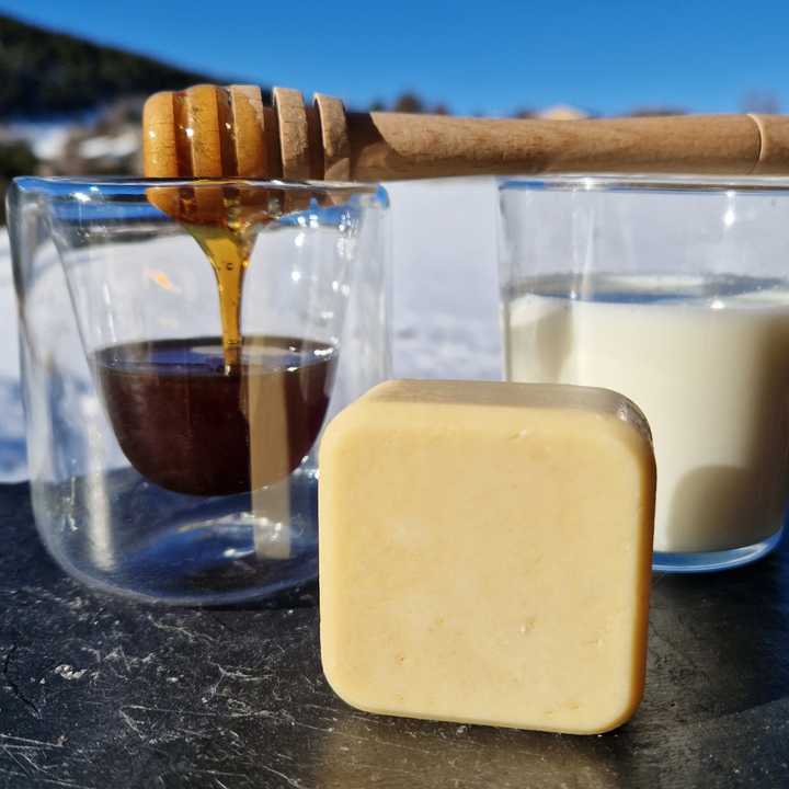 Savon miel et lait de vache (50g)