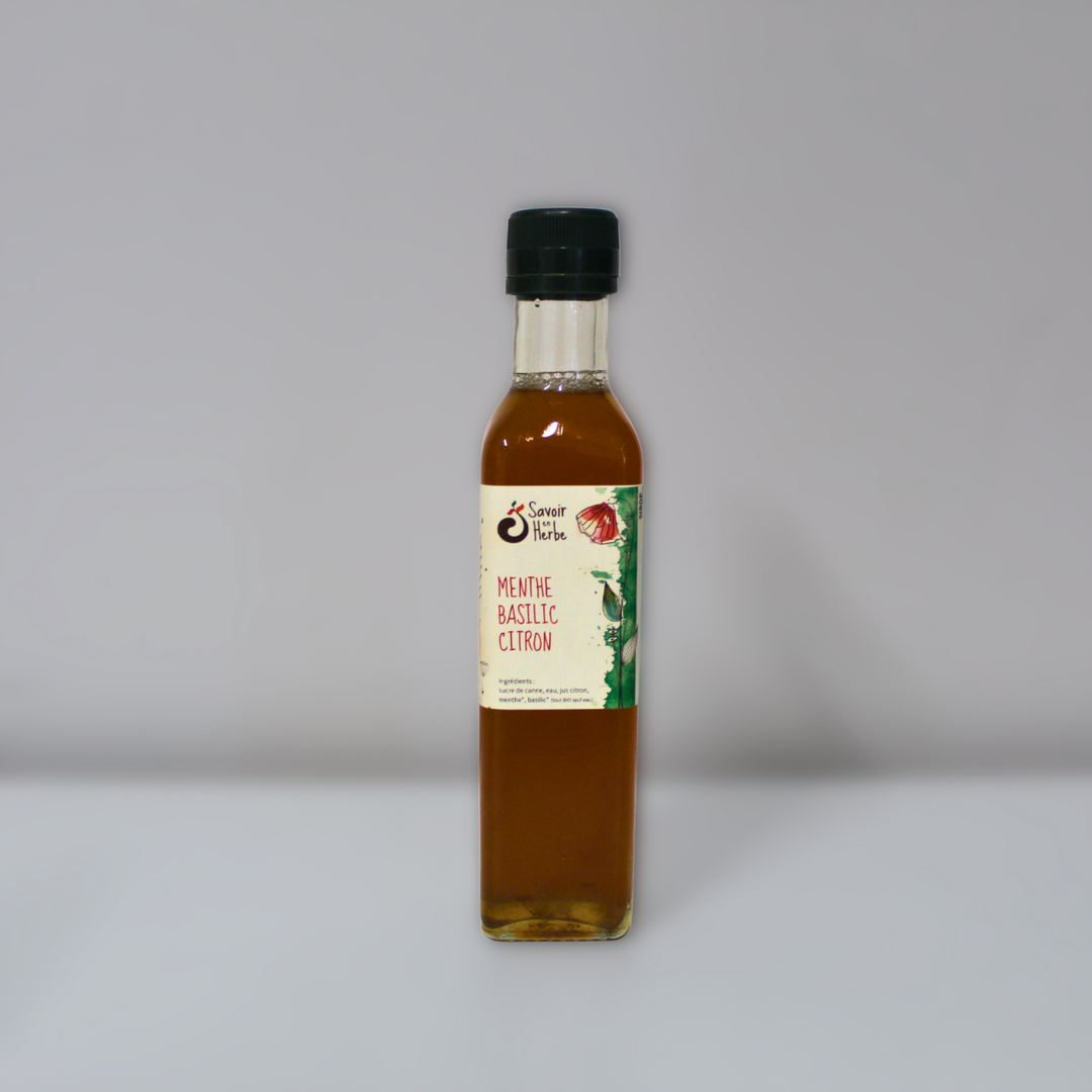 Sirop Menthe Basilic Citron (250ml)