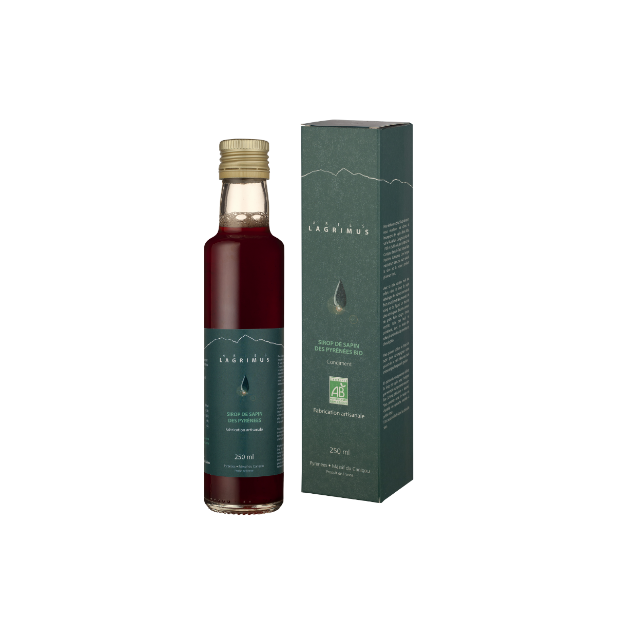 Sirop de Sapin des Pyrénées Bio (250 ml)