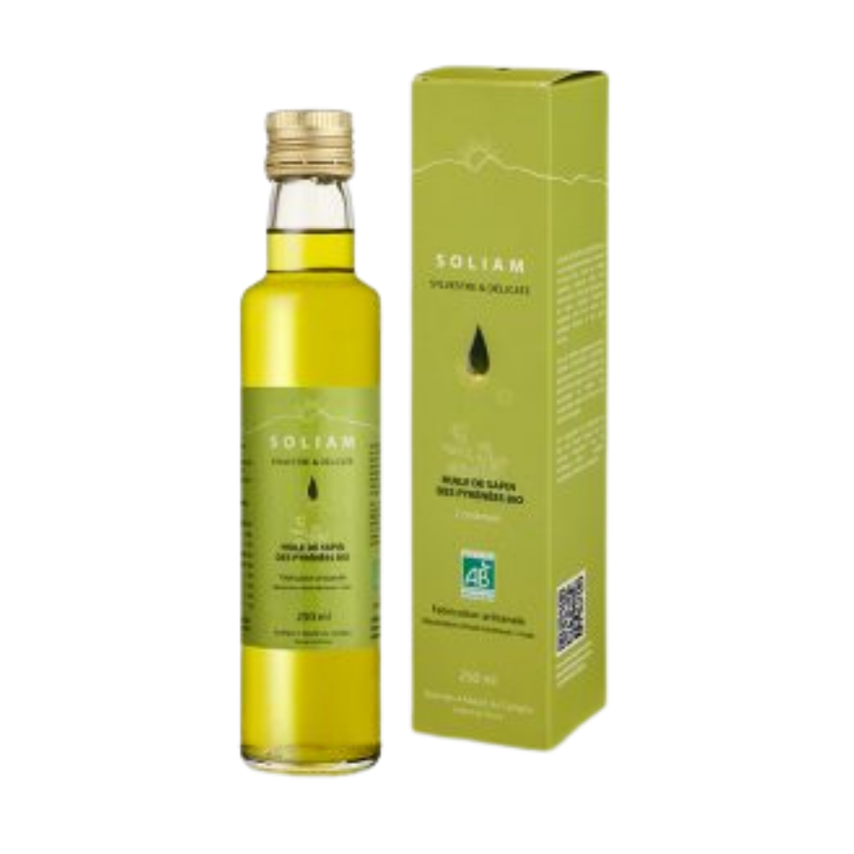 Huile de sapin bio Soliam (250 ml)