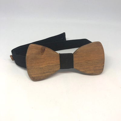 Noeud papillon en bois
