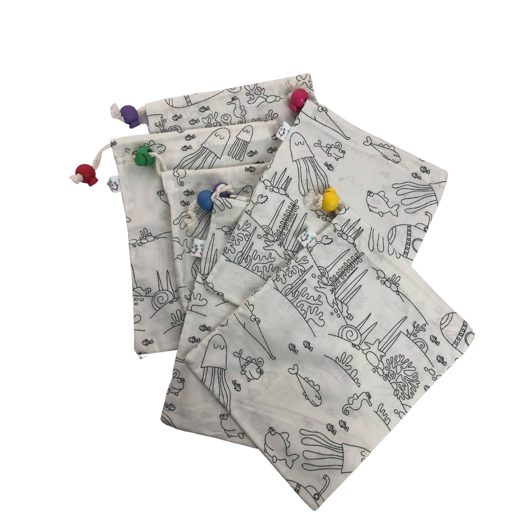Sac à vrac à colorier